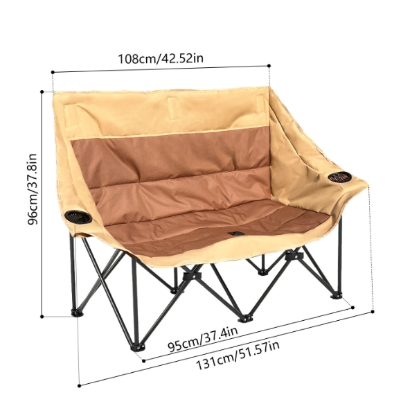 Outdoor Camping Double Folding - Outdoor Furniture Plus recension och pris