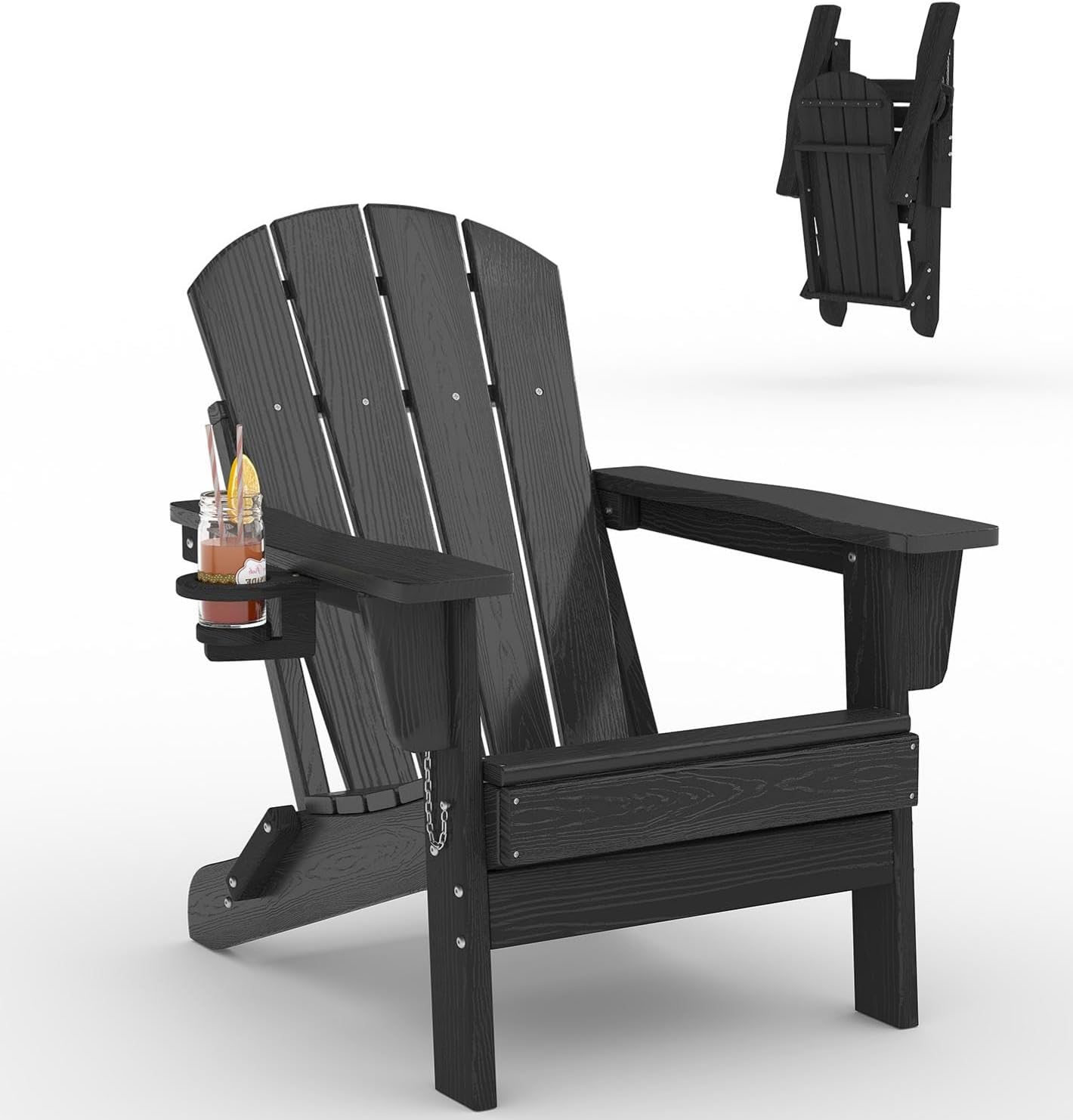 Folding Adirondack Chair HDPE  - Outdoor Furniture Hdpe recension och pris