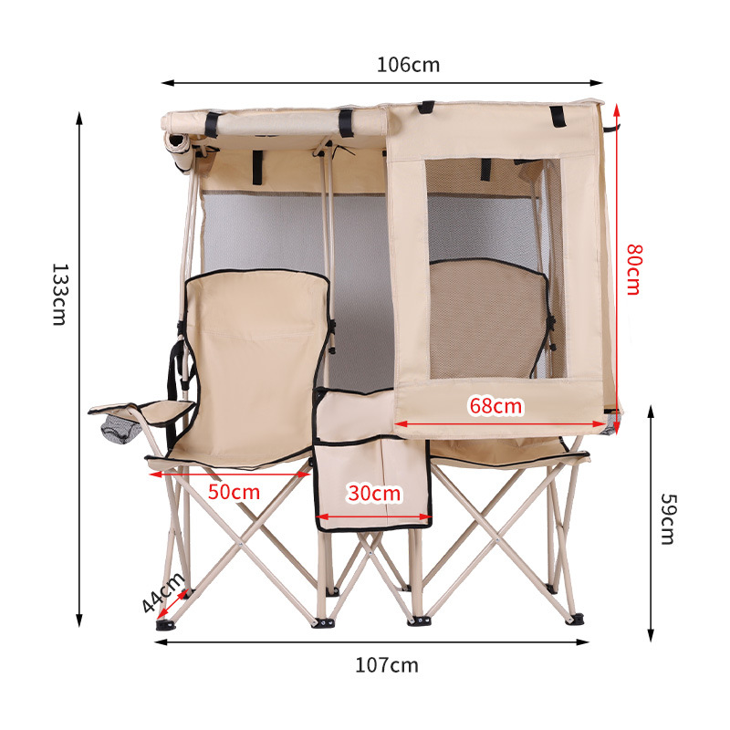 Outdoor Folding Double Oxford  - Outdoor Furniture Plus recension och pris