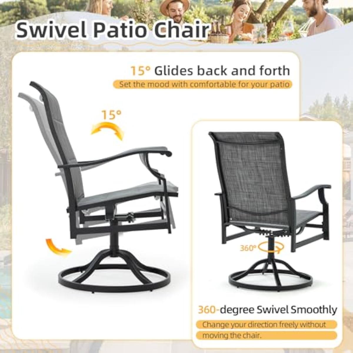 6-Piece Modern Outdoor Dining  - Outdoor Furniture Plus recension och pris