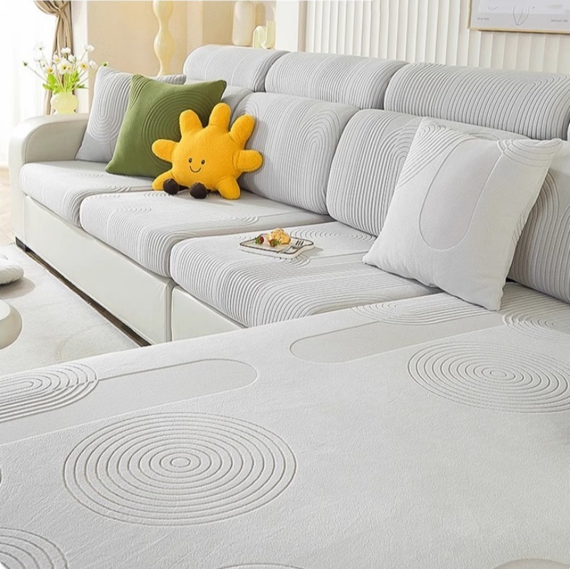 Elastic Jacquard Velvet Sofa C - Outdoor Furniture Plus recension och pris