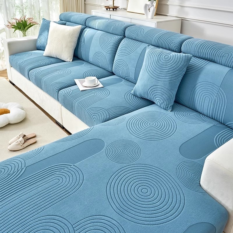 Elastic Jacquard Velvet Sofa C - Outdoor Furniture Plus recension och pris