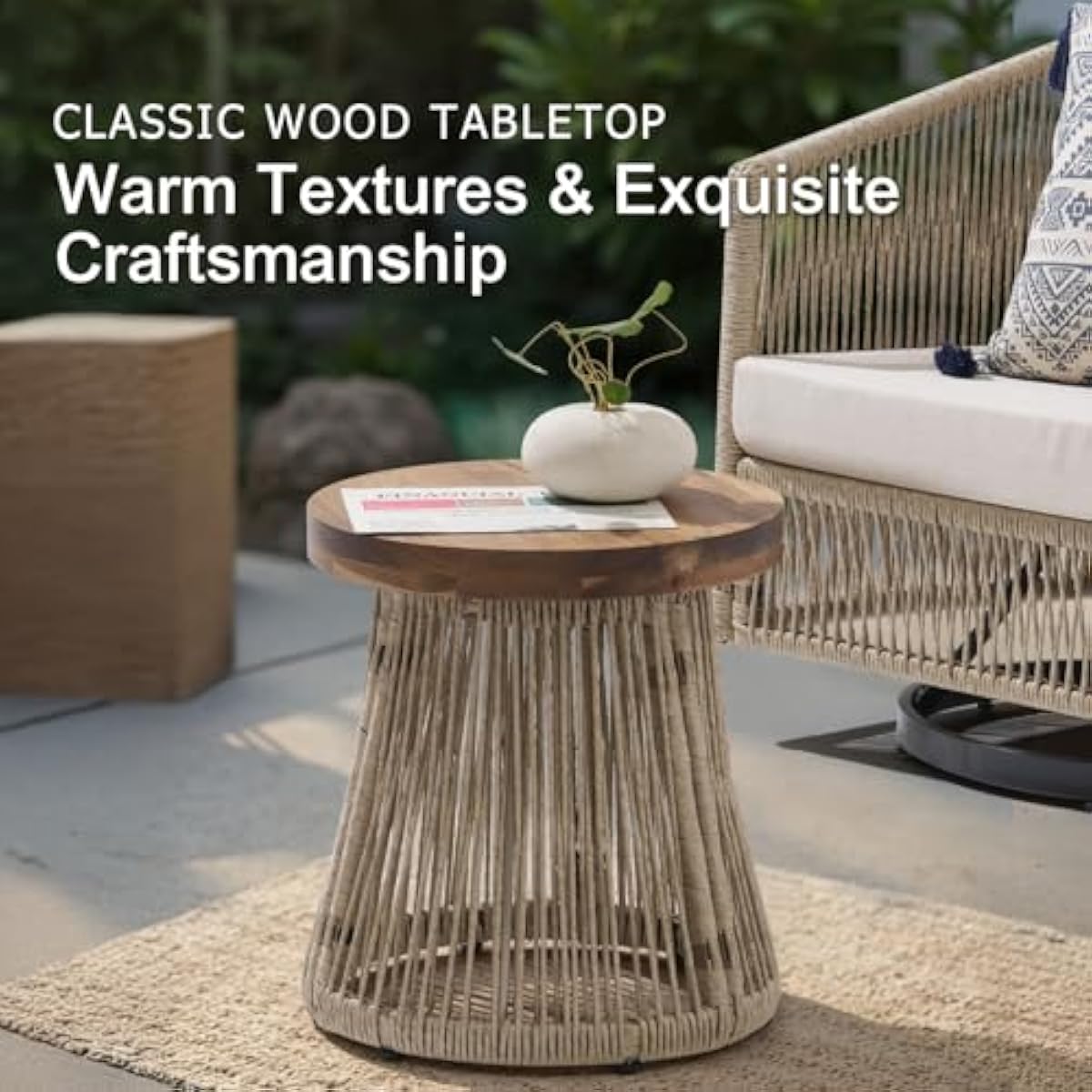 Modern 3-Piece Outdoor Bistro  - Outdoor Furniture Plus recension och pris