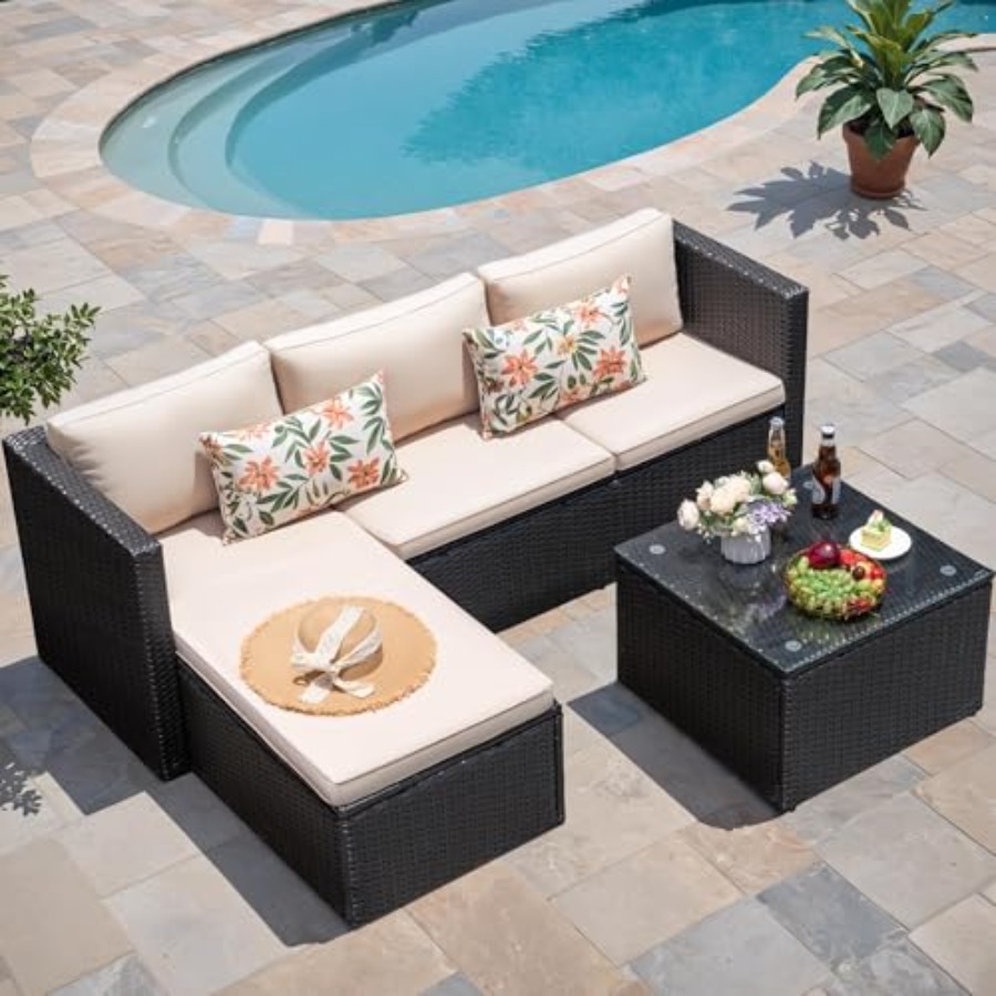 Outdoor patio furniture set: b - Outdoor Furniture Plus recension och pris
