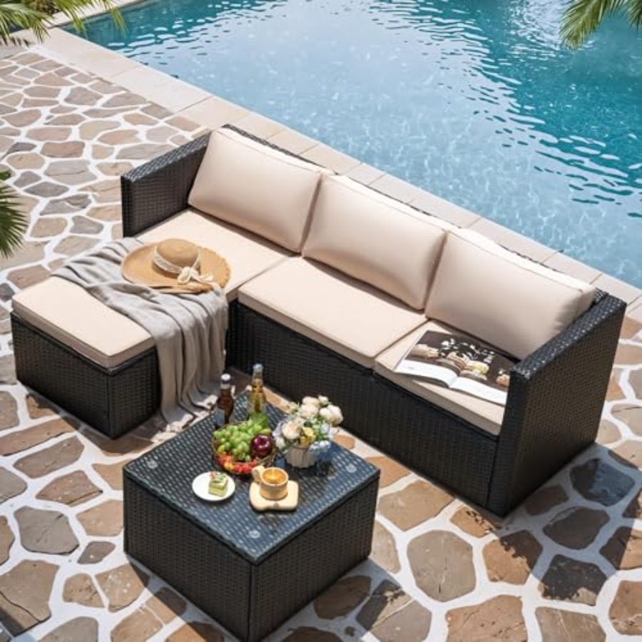 Outdoor patio furniture set: b - Outdoor Furniture Plus recension och pris