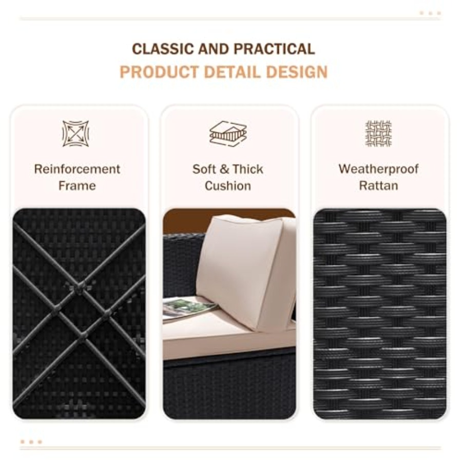 Outdoor patio furniture set: b - Outdoor Furniture Plus recension och pris