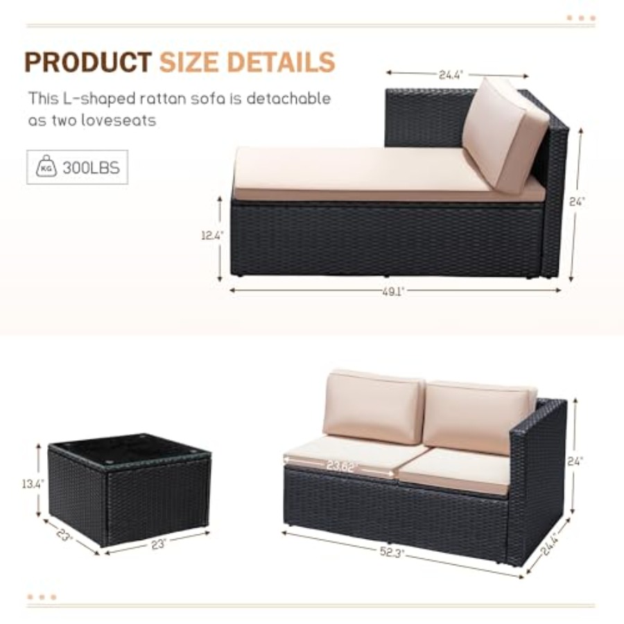 Outdoor patio furniture set: b - Outdoor Furniture Plus recension och pris