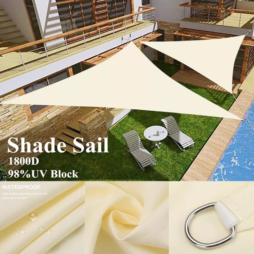 7M/5M/3M/2M Large Triangle Wat - Outdoor Furniture Hdpe recension och pris